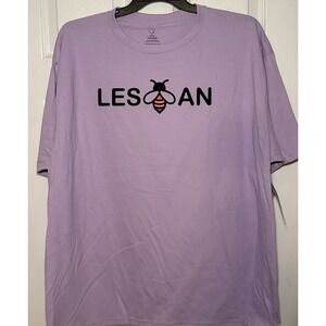 The Phluid Project Les B An Graphic T Shirt Size XXL NWT